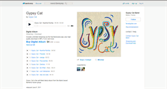 Desktop Screenshot of gypsycatband.bandcamp.com
