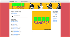 Desktop Screenshot of neonsanders.bandcamp.com