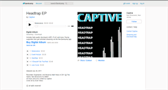 Desktop Screenshot of captive.bandcamp.com