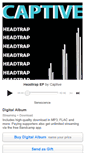 Mobile Screenshot of captive.bandcamp.com