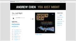 Desktop Screenshot of andrewchen.bandcamp.com