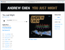 Tablet Screenshot of andrewchen.bandcamp.com