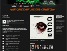 Tablet Screenshot of comamusicmagazine.bandcamp.com