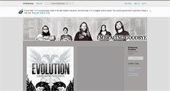 Desktop Screenshot of embracinggoodbye.bandcamp.com