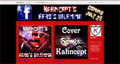 Desktop Screenshot of kahncept.bandcamp.com