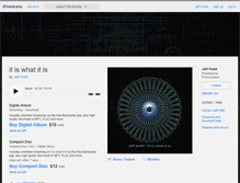 Tablet Screenshot of jeffpettit.bandcamp.com