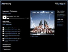 Tablet Screenshot of kepz-oedipax.bandcamp.com