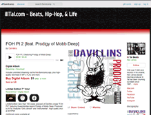 Tablet Screenshot of illtal.bandcamp.com
