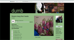 Desktop Screenshot of dumb.bandcamp.com