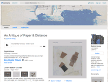 Tablet Screenshot of ezekiel-honig.bandcamp.com