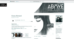 Desktop Screenshot of abovetheearth.bandcamp.com