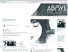 Tablet Screenshot of abovetheearth.bandcamp.com