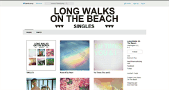 Desktop Screenshot of longwalksonthebeach.bandcamp.com