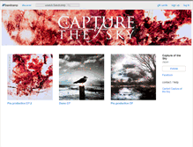 Tablet Screenshot of captureofthesky.bandcamp.com