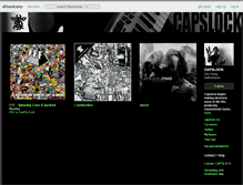 Tablet Screenshot of capslock.bandcamp.com