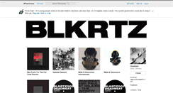 Desktop Screenshot of blkrtz.bandcamp.com