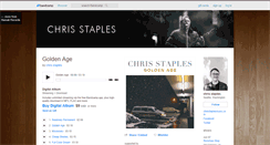 Desktop Screenshot of chrisstaples.bandcamp.com