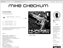 Tablet Screenshot of mikecheckum.bandcamp.com