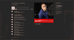 Desktop Screenshot of alistproducer.bandcamp.com