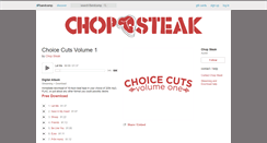 Desktop Screenshot of chopsteak.bandcamp.com