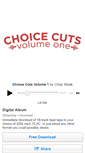 Mobile Screenshot of chopsteak.bandcamp.com