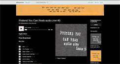 Desktop Screenshot of pretendyoucanreab.bandcamp.com