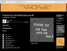 Tablet Screenshot of pretendyoucanreab.bandcamp.com