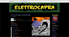 Desktop Screenshot of elettrocapra.bandcamp.com