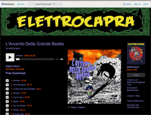 Tablet Screenshot of elettrocapra.bandcamp.com