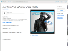 Tablet Screenshot of joelwebb.bandcamp.com
