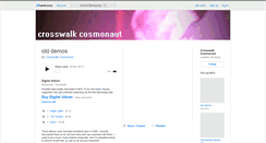 Desktop Screenshot of crosswalkcosmonaut.bandcamp.com