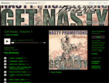 Tablet Screenshot of nastypromotions.bandcamp.com