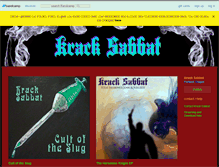 Tablet Screenshot of kracksabbat.bandcamp.com
