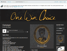Tablet Screenshot of onewinchoice.bandcamp.com