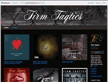 Tablet Screenshot of firmtaqticsmusic.bandcamp.com