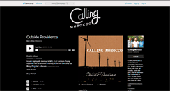 Desktop Screenshot of callingmorocco.bandcamp.com