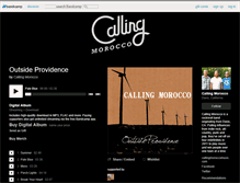 Tablet Screenshot of callingmorocco.bandcamp.com