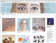 Tablet Screenshot of laurencemademecry.bandcamp.com