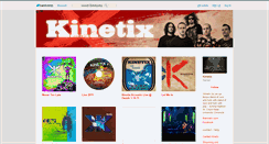 Desktop Screenshot of kinetix.bandcamp.com