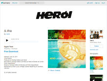 Tablet Screenshot of heroi.bandcamp.com