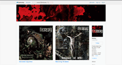 Desktop Screenshot of heresycr.bandcamp.com