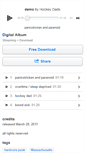 Mobile Screenshot of hockeydads.bandcamp.com