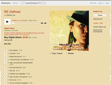 Tablet Screenshot of heesunlee.bandcamp.com