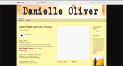 Desktop Screenshot of danielleoliver.bandcamp.com
