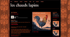 Desktop Screenshot of leschaudslapins.bandcamp.com