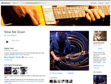 Tablet Screenshot of davidgrissom.bandcamp.com