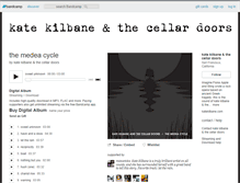 Tablet Screenshot of katekilbane.bandcamp.com