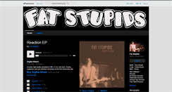 Desktop Screenshot of fatstupids.bandcamp.com