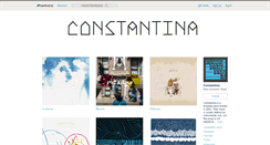 Desktop Screenshot of constantinamusic.bandcamp.com