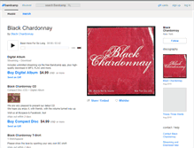 Tablet Screenshot of blackchardonnay.bandcamp.com